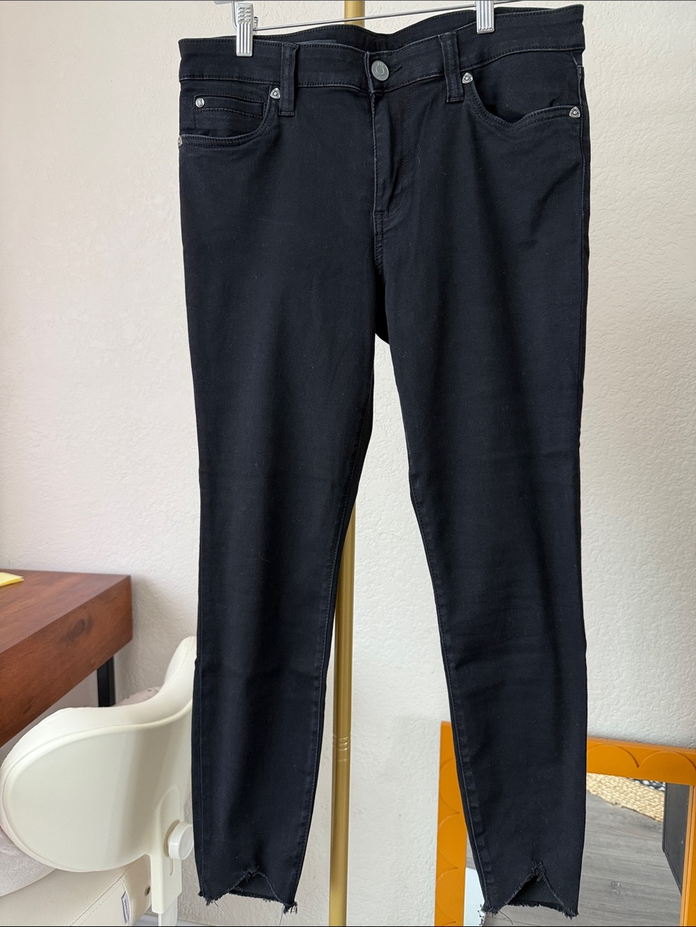 KUT Black Skinny Ankle Pants